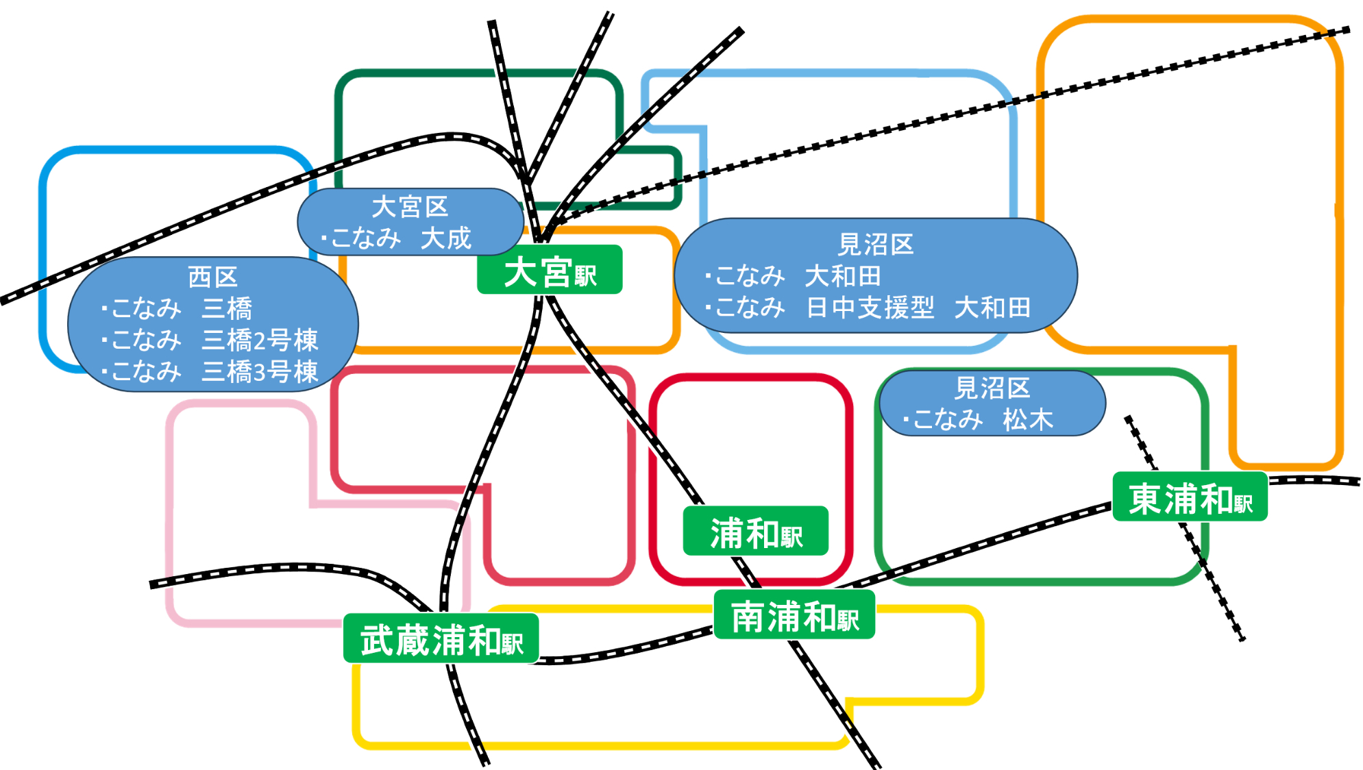 障がい者グループホームMAP